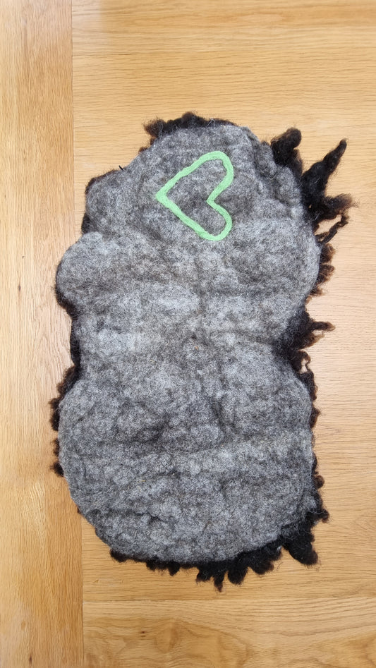 Slim seat pad 1 - Fat White 23