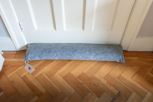 Draught excluder - plain grey