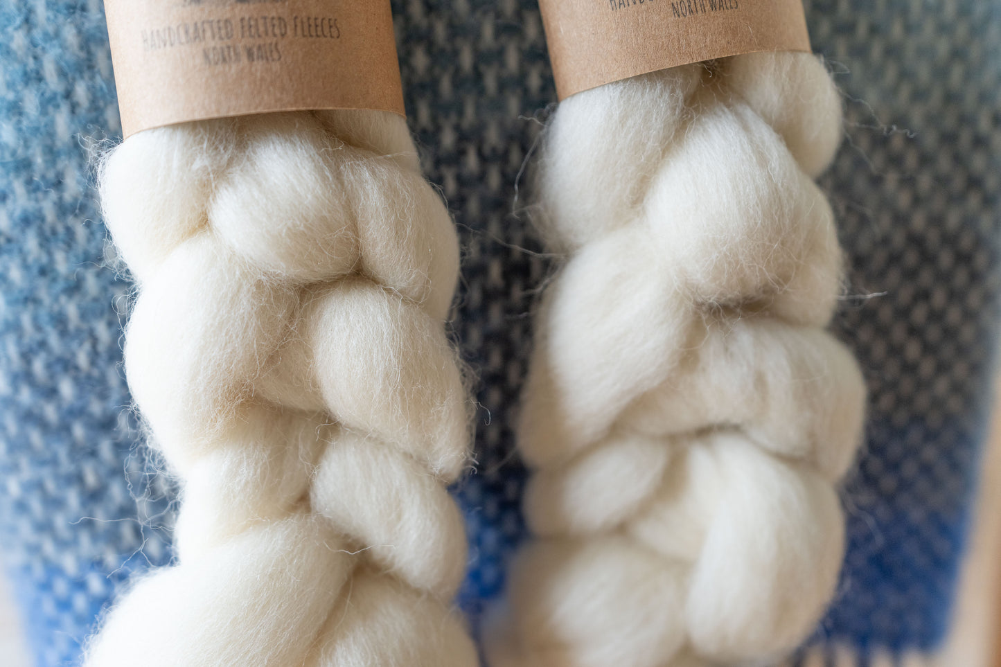 Texel top braids White & Dyed - 50g