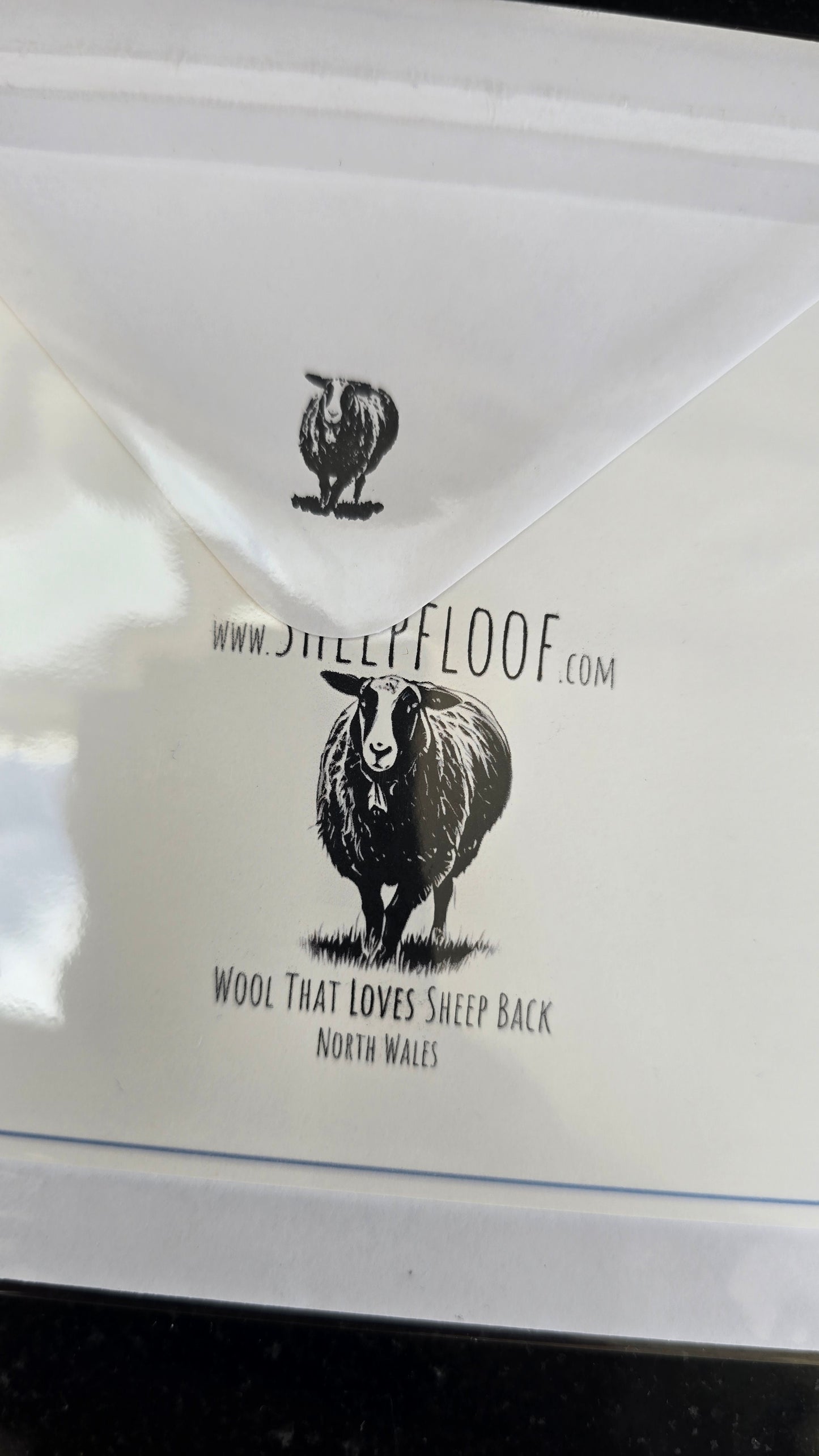 Hand crafted cards - Wool