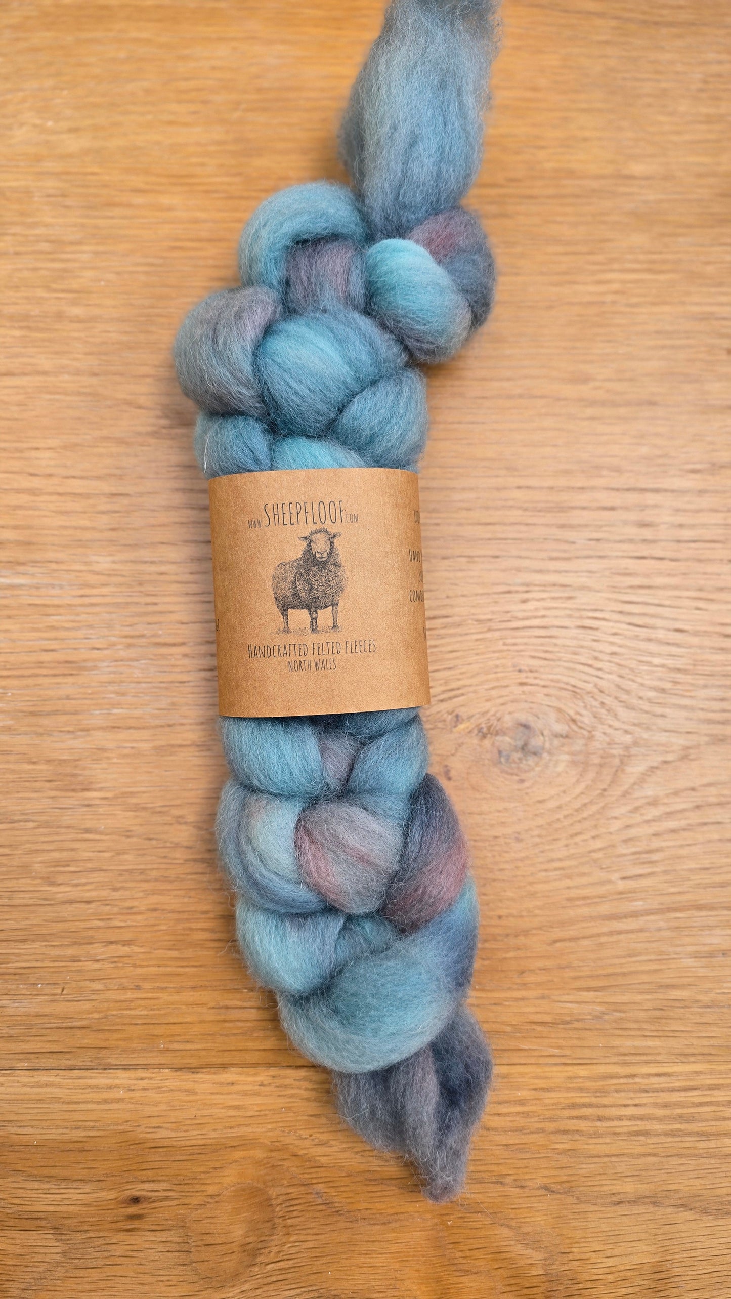 Texel top braids White & Dyed - 50g