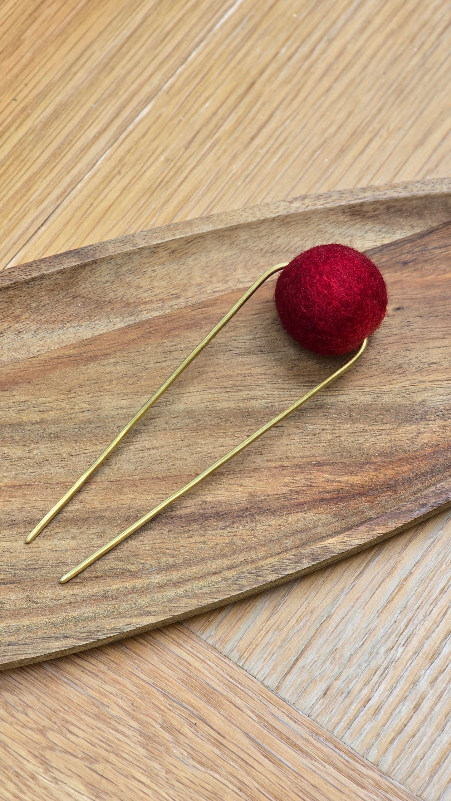 LxS Hair Pin - Brass