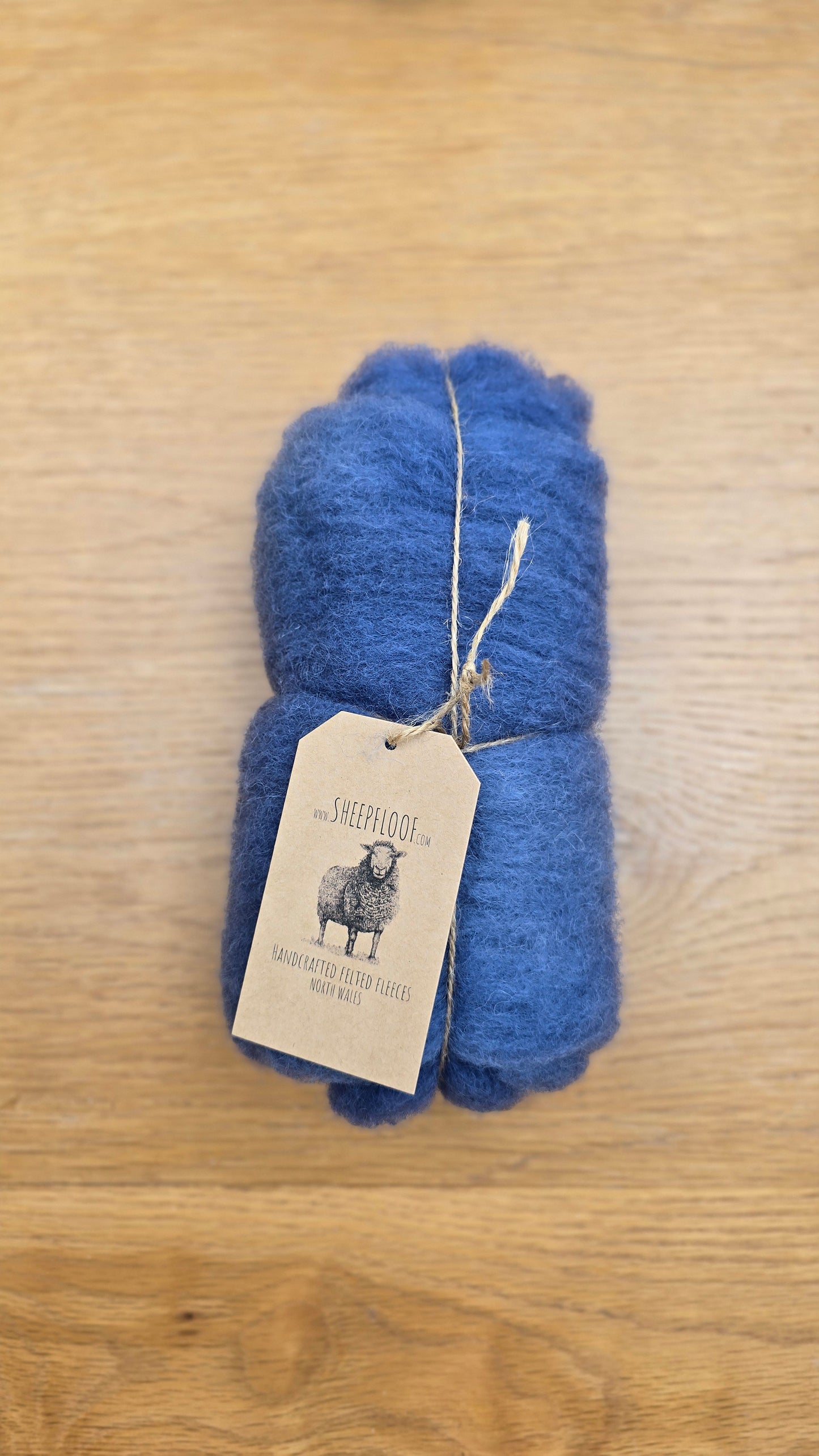 Carded top batt