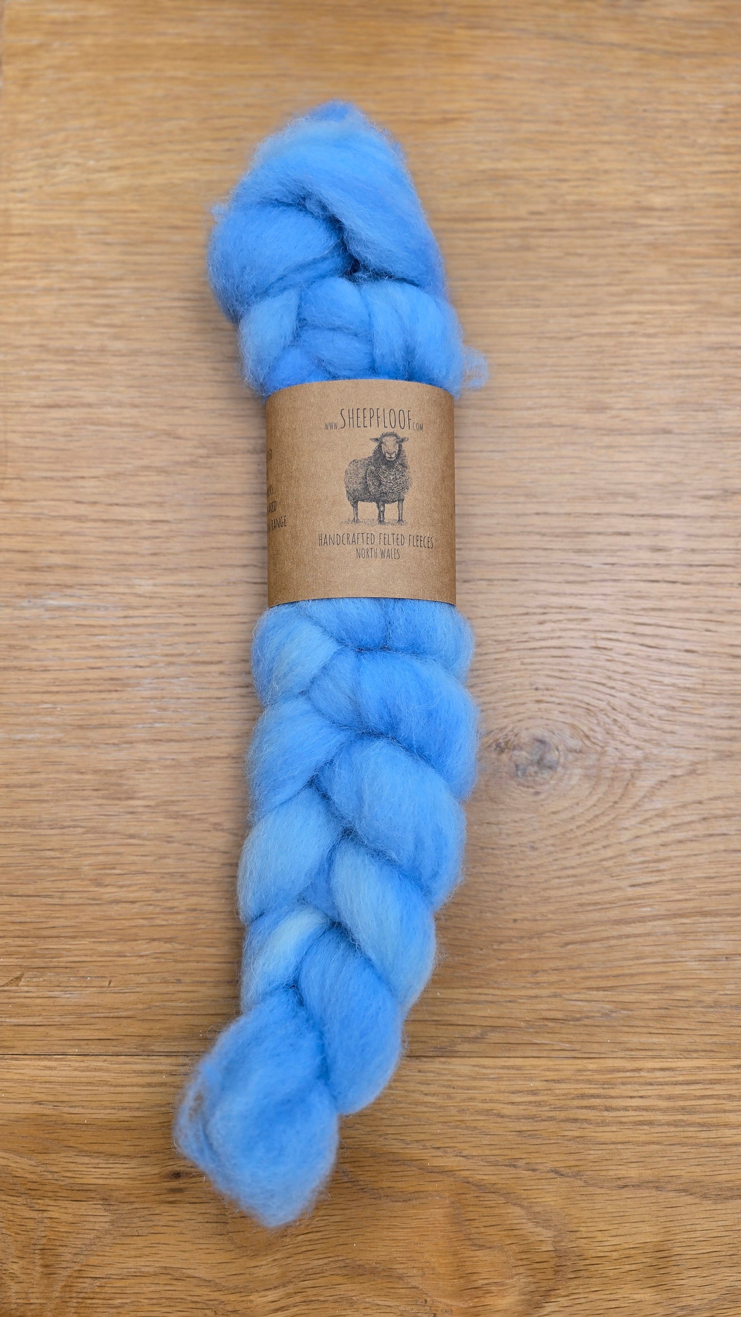 Texel top braids White & Dyed - 50g