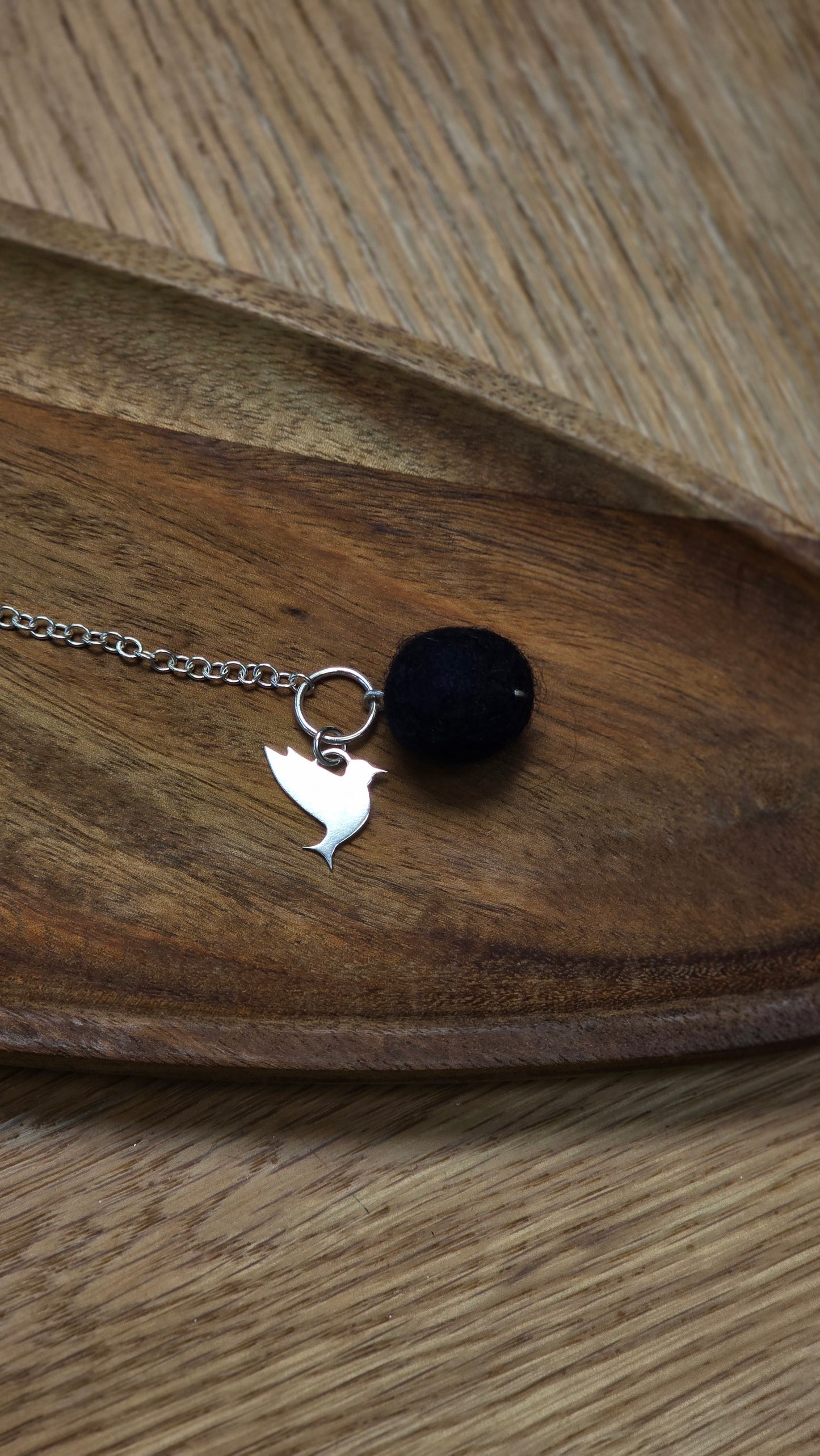 LxS Bird Charm Bracelet - Sterling Silver