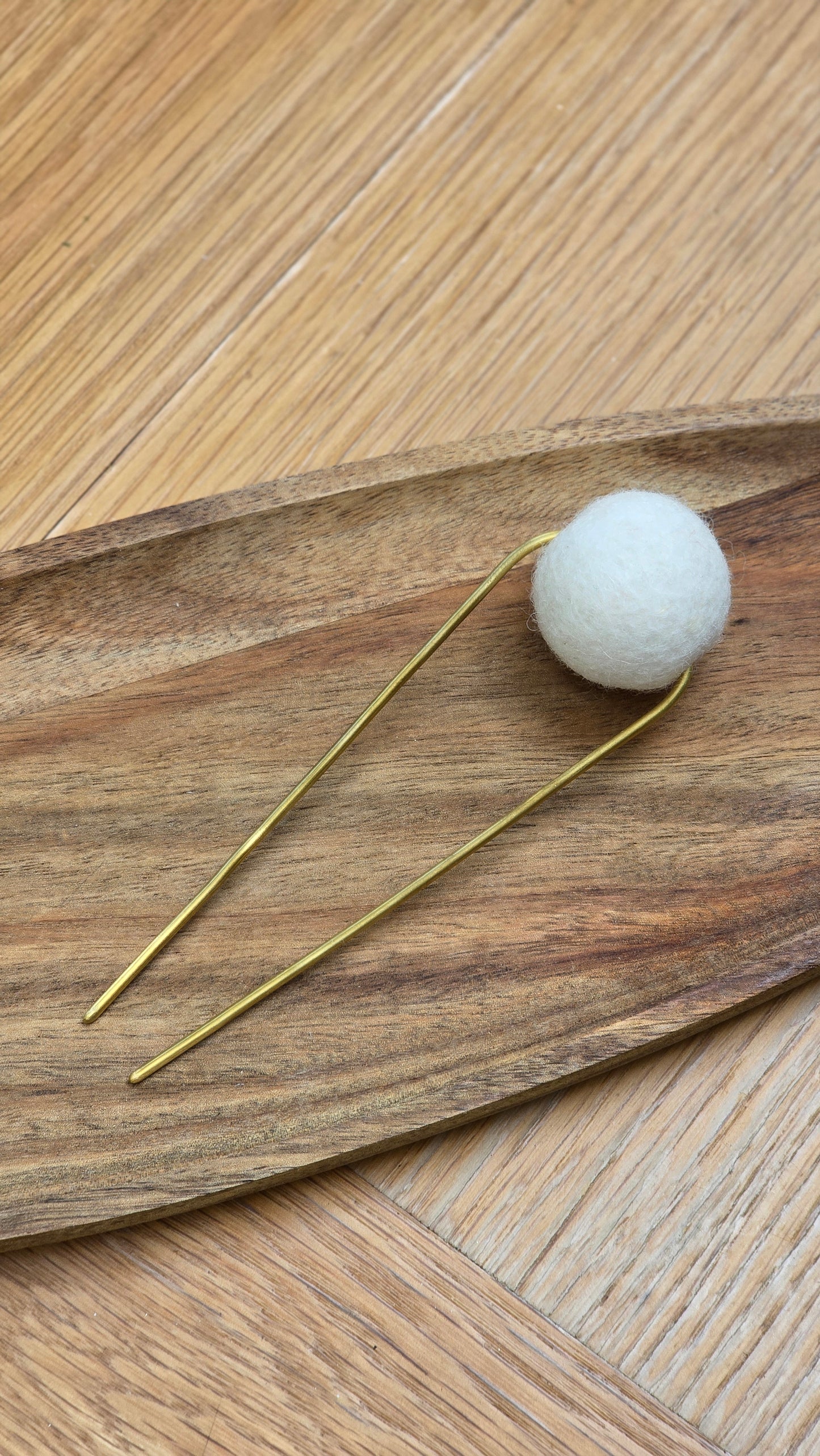 LxS Hair Pin - Brass