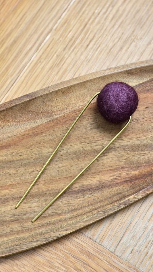 LxS Hair Pin - Brass