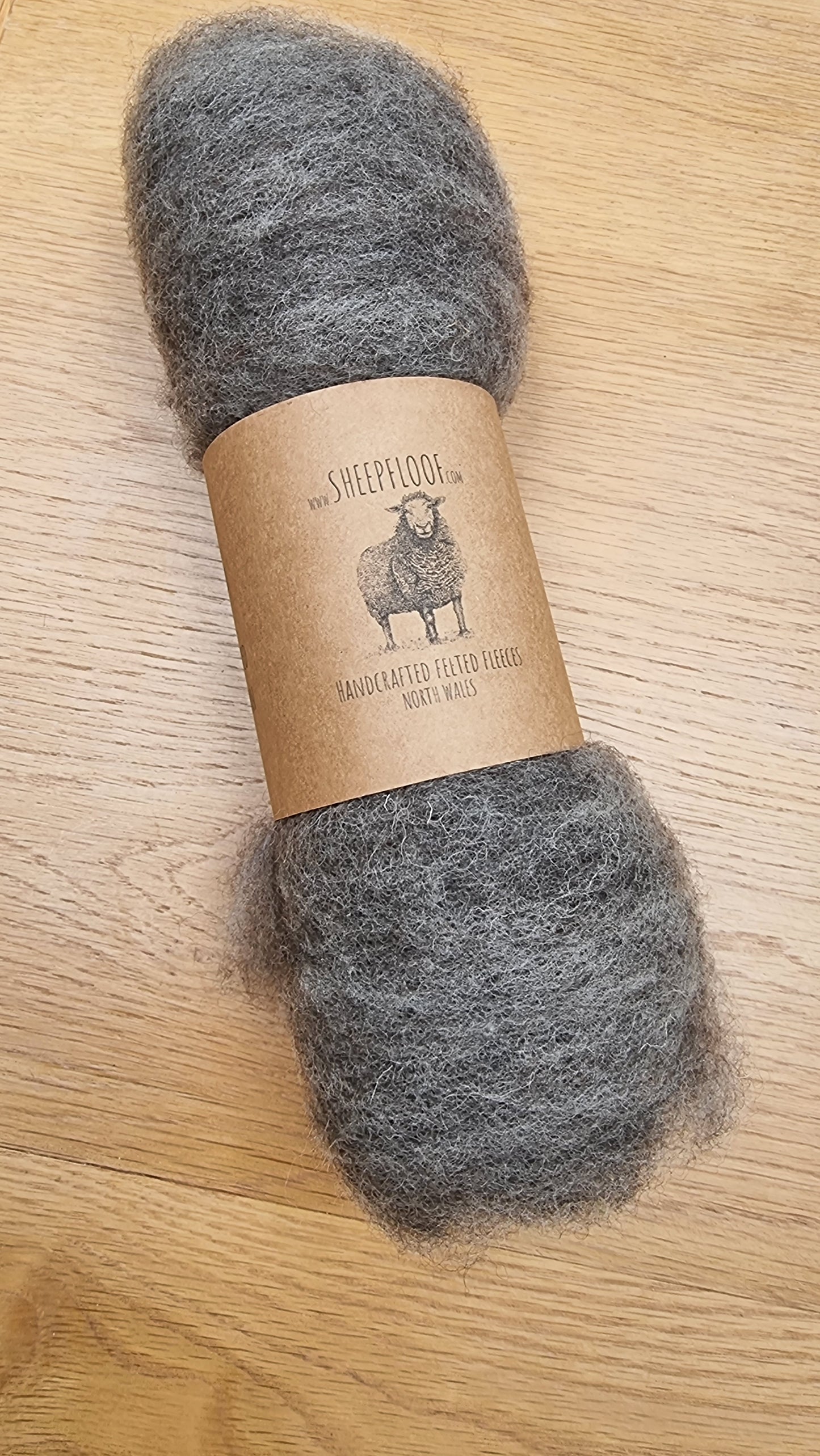 50 Grams Carded Zwartble Batt