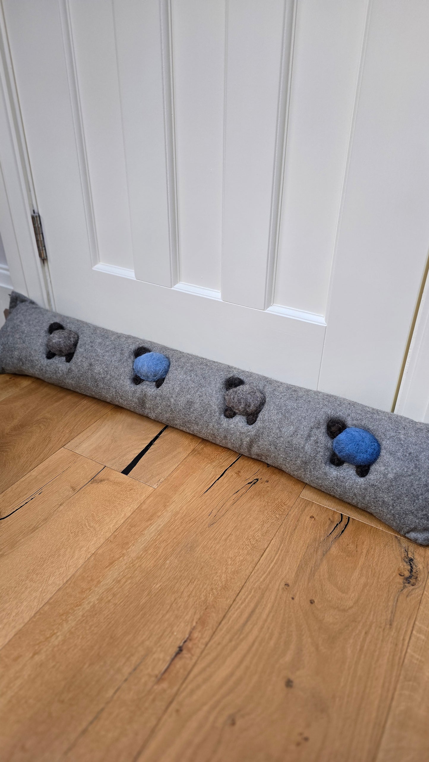 Draught excluder - 4 sheep