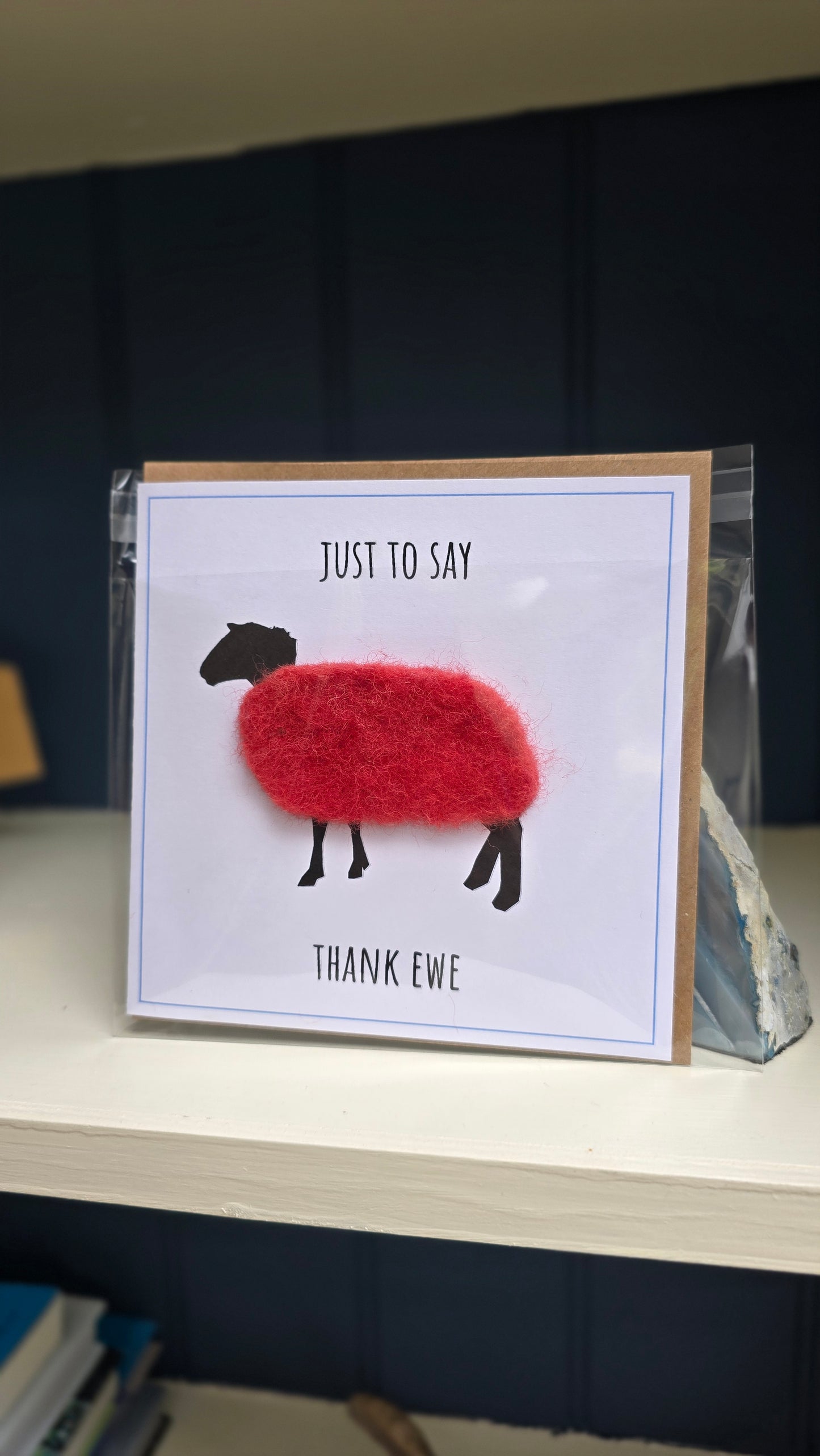 Hand crafted cards - Wool