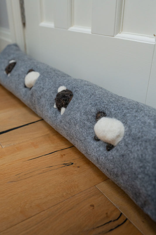 Draught excluder - 4 sheep