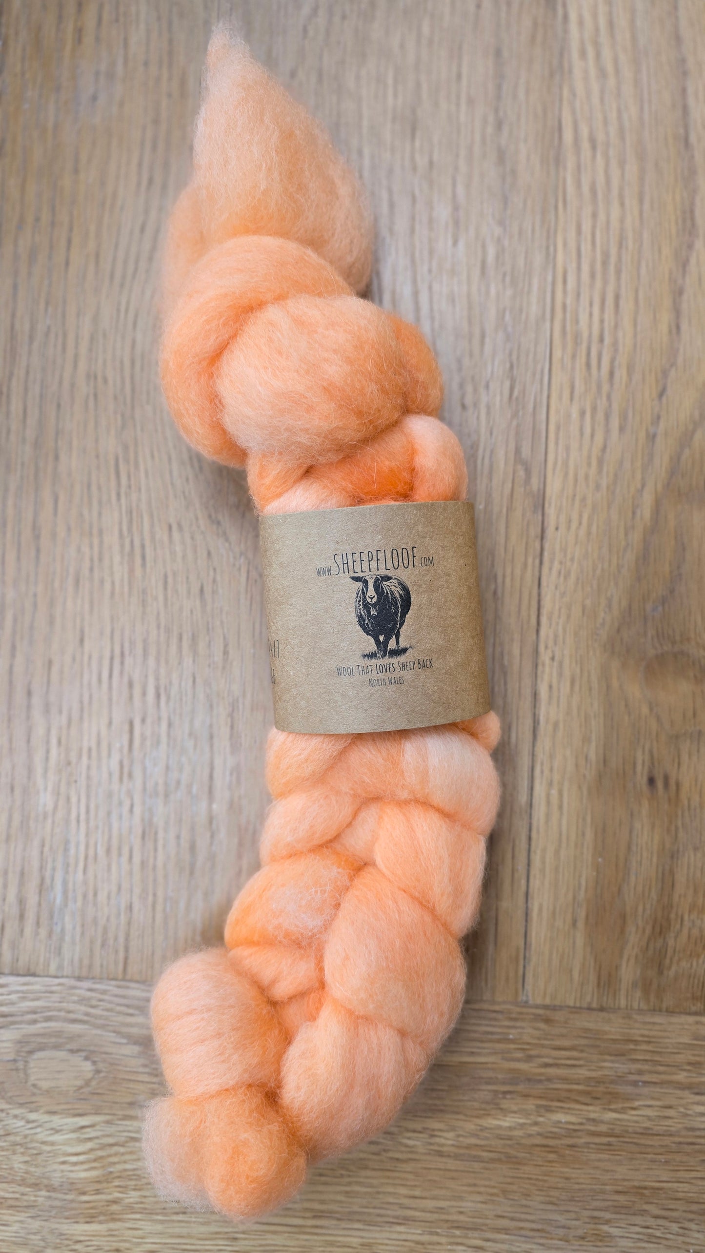 Texel top braids White & Dyed - 50g
