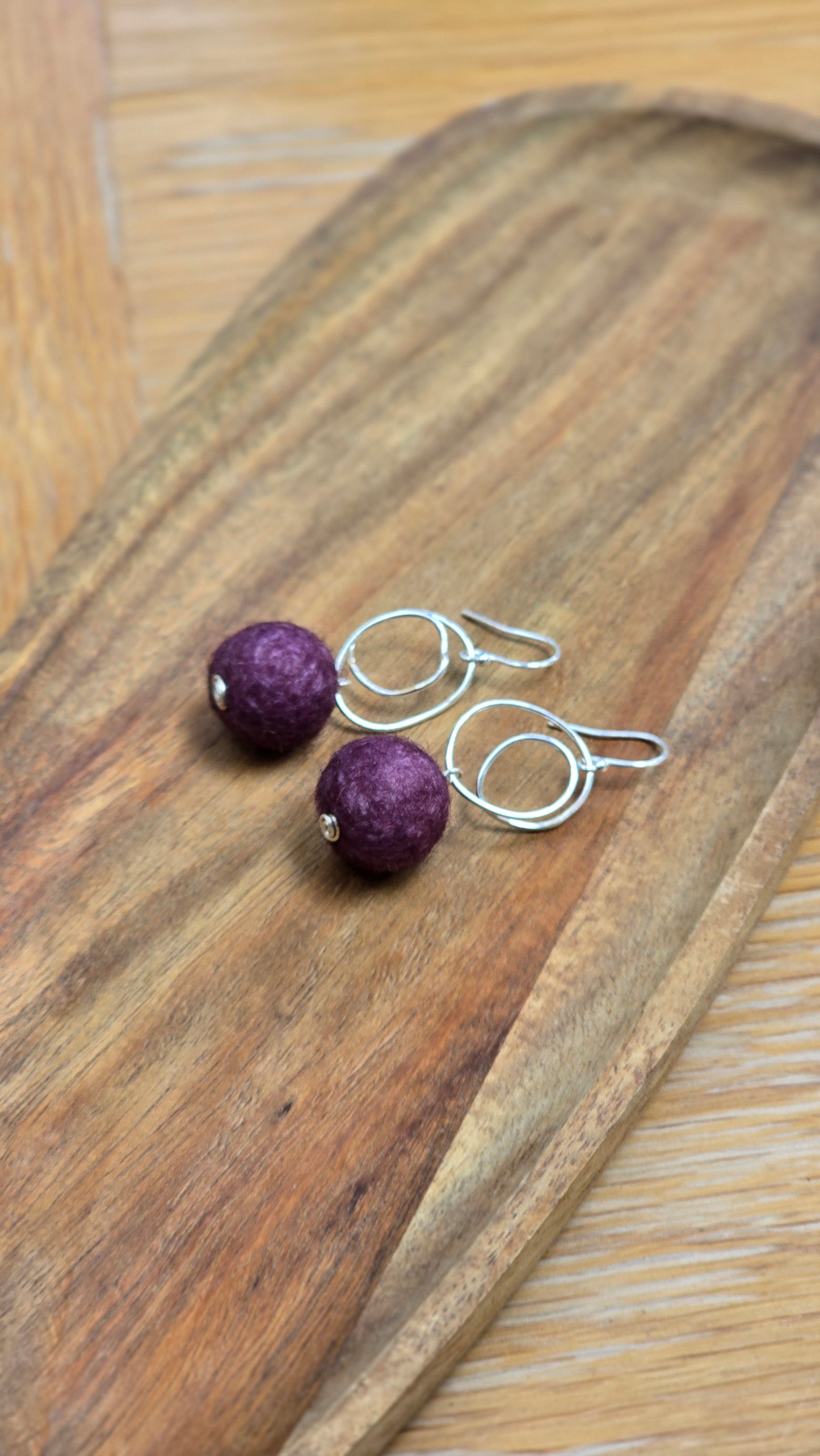 LxS Single Swirl Earrings - Sterling Silver
