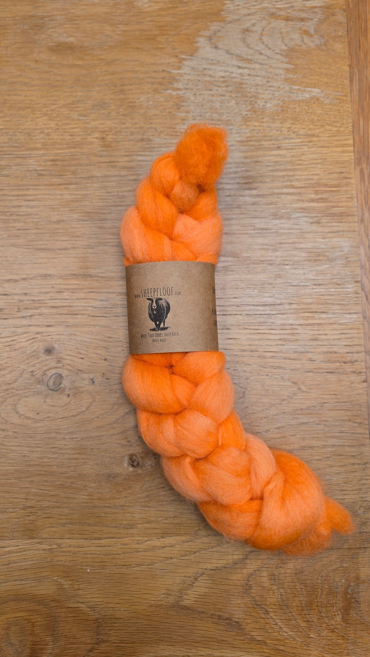 Texel top braids White & Dyed - 50g