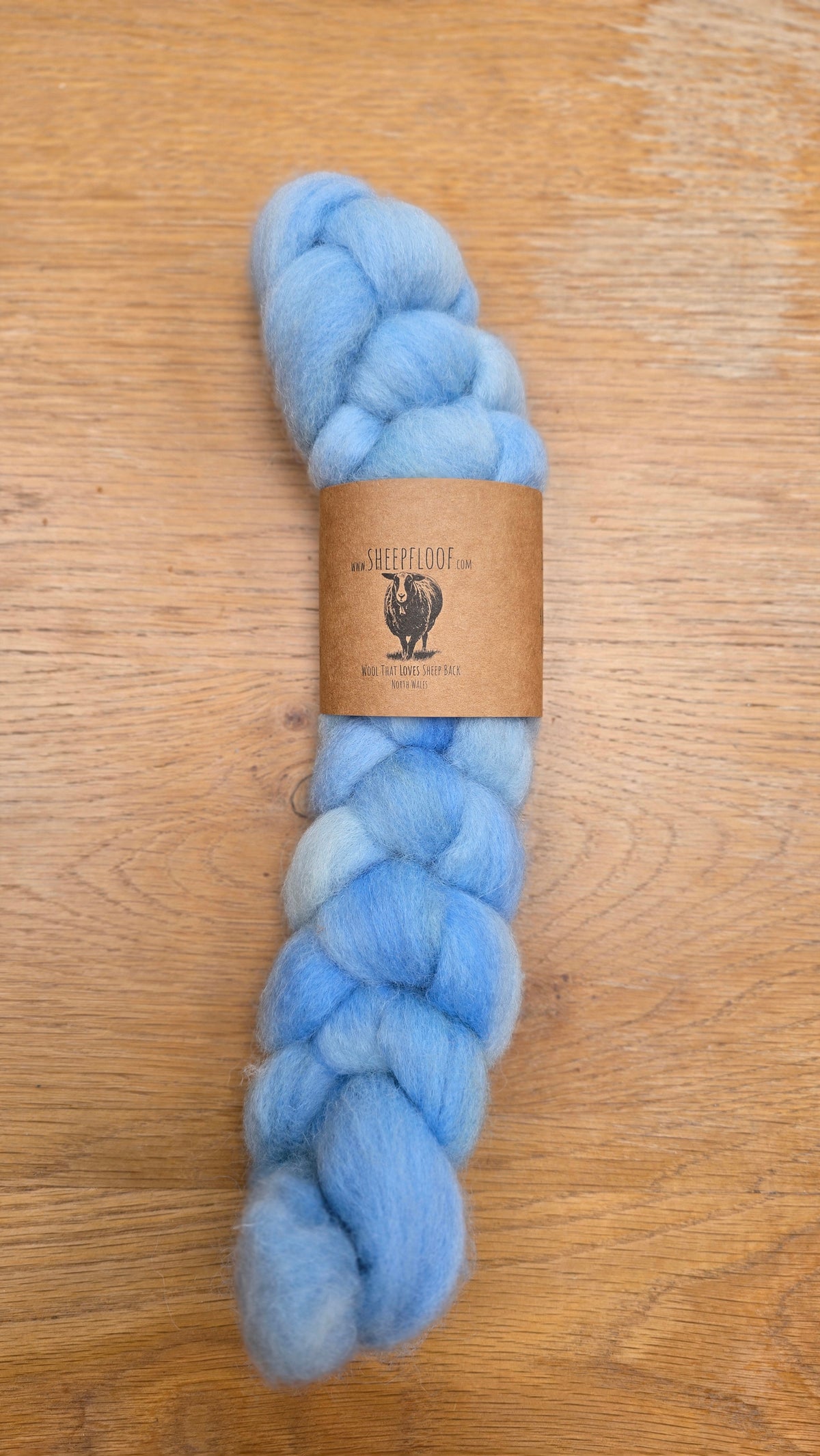 Texel top braids White & Dyed - 50g