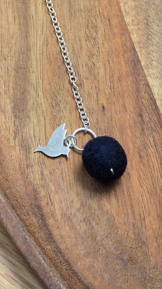LxS Bird Charm Bracelet - Sterling Silver