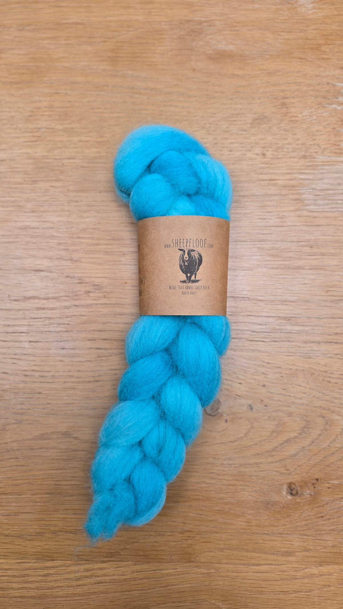 Texel top braids White & Dyed - 50g