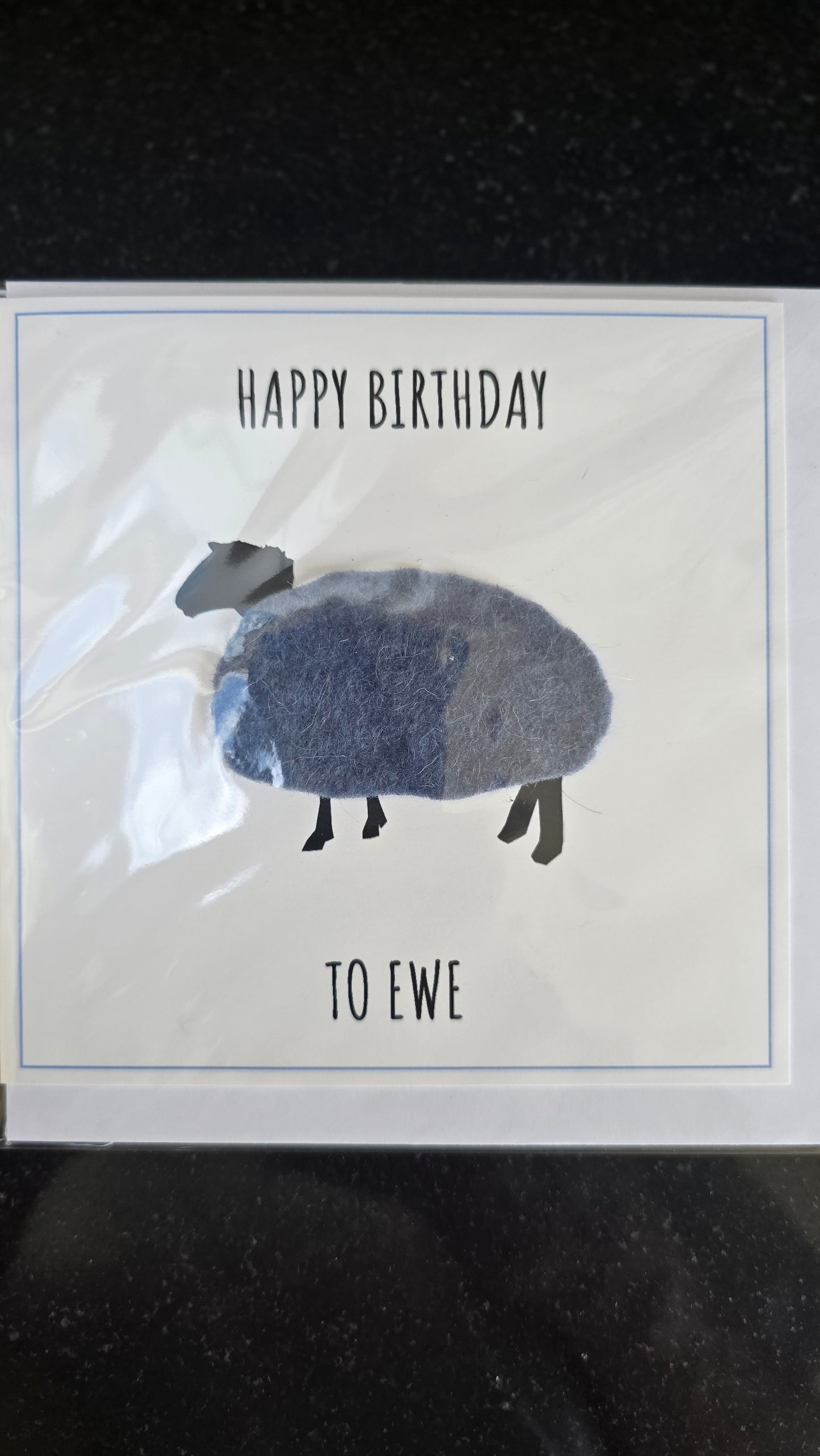 Hand crafted cards - Wool