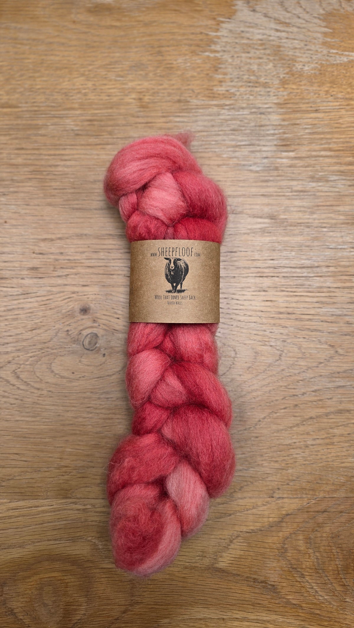 Texel top braids White & Dyed - 50g