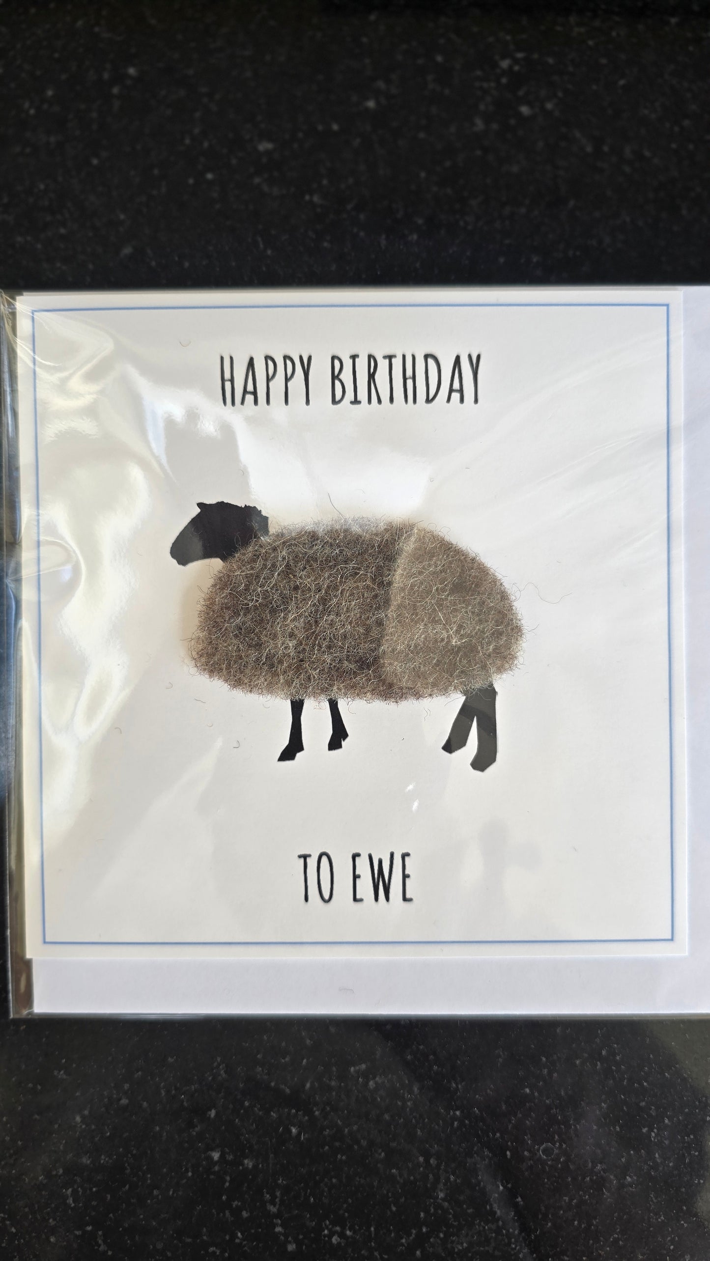Hand crafted cards - Wool